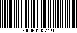 Código de barras (EAN, GTIN, SKU, ISBN): '7909502937421'