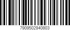 Código de barras (EAN, GTIN, SKU, ISBN): '7909502940803'