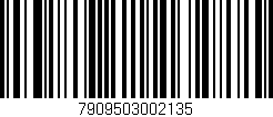 Código de barras (EAN, GTIN, SKU, ISBN): '7909503002135'