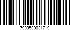 Código de barras (EAN, GTIN, SKU, ISBN): '7909509031719'