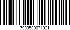 Código de barras (EAN, GTIN, SKU, ISBN): '7909509071821'