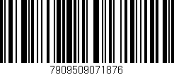 Código de barras (EAN, GTIN, SKU, ISBN): '7909509071876'