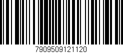 Código de barras (EAN, GTIN, SKU, ISBN): '7909509121120'