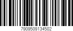 Código de barras (EAN, GTIN, SKU, ISBN): '7909509134502'