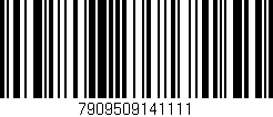 Código de barras (EAN, GTIN, SKU, ISBN): '7909509141111'