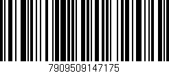 Código de barras (EAN, GTIN, SKU, ISBN): '7909509147175'