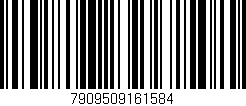 Código de barras (EAN, GTIN, SKU, ISBN): '7909509161584'