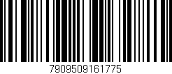 Código de barras (EAN, GTIN, SKU, ISBN): '7909509161775'