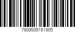 Código de barras (EAN, GTIN, SKU, ISBN): '7909509161805'
