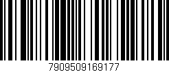 Código de barras (EAN, GTIN, SKU, ISBN): '7909509169177'