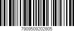 Código de barras (EAN, GTIN, SKU, ISBN): '7909509202805'
