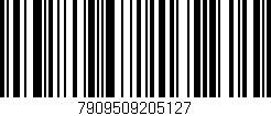 Código de barras (EAN, GTIN, SKU, ISBN): '7909509205127'