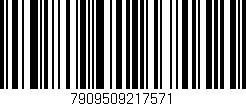 Código de barras (EAN, GTIN, SKU, ISBN): '7909509217571'