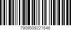 Código de barras (EAN, GTIN, SKU, ISBN): '7909509221646'