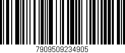 Código de barras (EAN, GTIN, SKU, ISBN): '7909509234905'