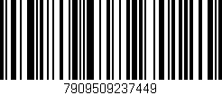 Código de barras (EAN, GTIN, SKU, ISBN): '7909509237449'