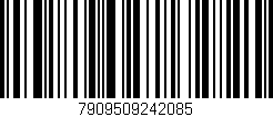 Código de barras (EAN, GTIN, SKU, ISBN): '7909509242085'