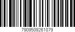 Código de barras (EAN, GTIN, SKU, ISBN): '7909509261079'