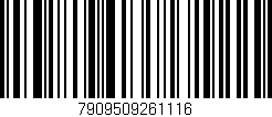 Código de barras (EAN, GTIN, SKU, ISBN): '7909509261116'