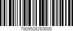 Código de barras (EAN, GTIN, SKU, ISBN): '7909509263608'