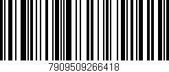 Código de barras (EAN, GTIN, SKU, ISBN): '7909509266418'