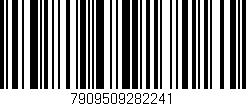 Código de barras (EAN, GTIN, SKU, ISBN): '7909509282241'