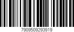 Código de barras (EAN, GTIN, SKU, ISBN): '7909509293919'