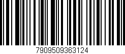 Código de barras (EAN, GTIN, SKU, ISBN): '7909509363124'