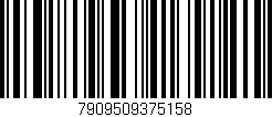 Código de barras (EAN, GTIN, SKU, ISBN): '7909509375158'