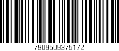 Código de barras (EAN, GTIN, SKU, ISBN): '7909509375172'
