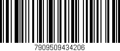 Código de barras (EAN, GTIN, SKU, ISBN): '7909509434206'
