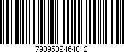 Código de barras (EAN, GTIN, SKU, ISBN): '7909509464012'