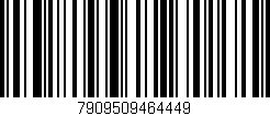 Código de barras (EAN, GTIN, SKU, ISBN): '7909509464449'
