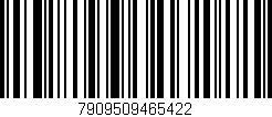 Código de barras (EAN, GTIN, SKU, ISBN): '7909509465422'