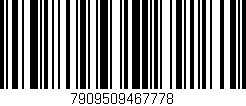 Código de barras (EAN, GTIN, SKU, ISBN): '7909509467778'