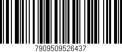 Código de barras (EAN, GTIN, SKU, ISBN): '7909509526437'