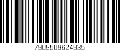 Código de barras (EAN, GTIN, SKU, ISBN): '7909509624935'