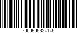 Código de barras (EAN, GTIN, SKU, ISBN): '7909509634149'
