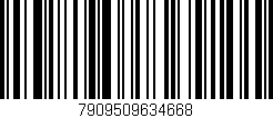Código de barras (EAN, GTIN, SKU, ISBN): '7909509634668'