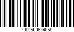 Código de barras (EAN, GTIN, SKU, ISBN): '7909509634859'