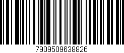 Código de barras (EAN, GTIN, SKU, ISBN): '7909509638826'