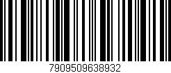Código de barras (EAN, GTIN, SKU, ISBN): '7909509638932'