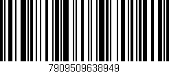 Código de barras (EAN, GTIN, SKU, ISBN): '7909509638949'