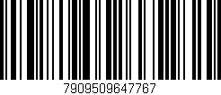 Código de barras (EAN, GTIN, SKU, ISBN): '7909509647767'