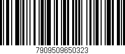 Código de barras (EAN, GTIN, SKU, ISBN): '7909509650323'