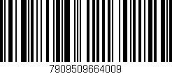 Código de barras (EAN, GTIN, SKU, ISBN): '7909509664009'