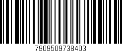 Código de barras (EAN, GTIN, SKU, ISBN): '7909509738403'