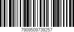 Código de barras (EAN, GTIN, SKU, ISBN): '7909509739257'