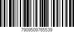 Código de barras (EAN, GTIN, SKU, ISBN): '7909509765539'
