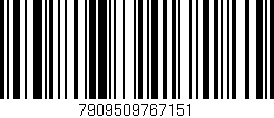 Código de barras (EAN, GTIN, SKU, ISBN): '7909509767151'